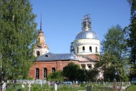 Бакунино, урочище. Церковь Троицы Живоначальной