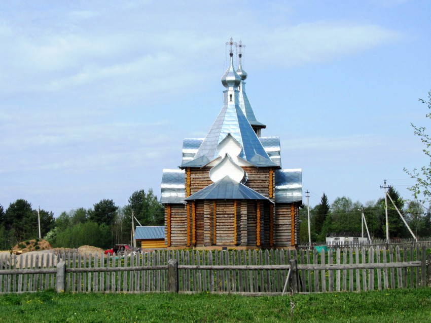 Церковь Агапита Маркушевского, Нюксеница (Нюксенский район, Вологодская область). фасады, вид с востока