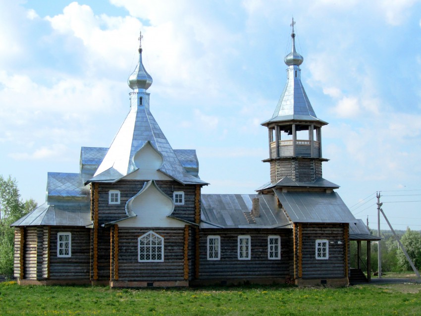 Церковь Агапита Маркушевского, Нюксеница (Нюксенский район, Вологодская область). фасады, северный фасад