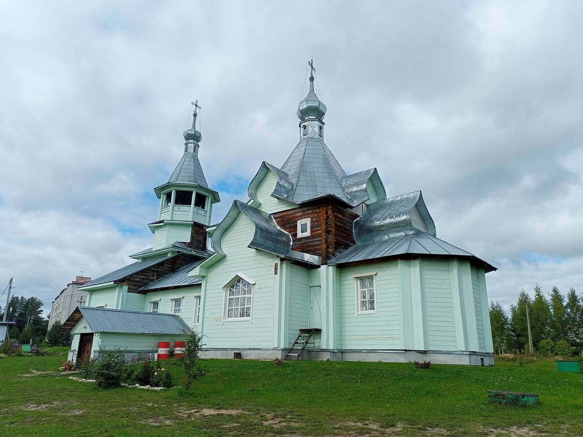 Церковь Агапита Маркушевского, Нюксеница (Нюксенский район, Вологодская область). фасады