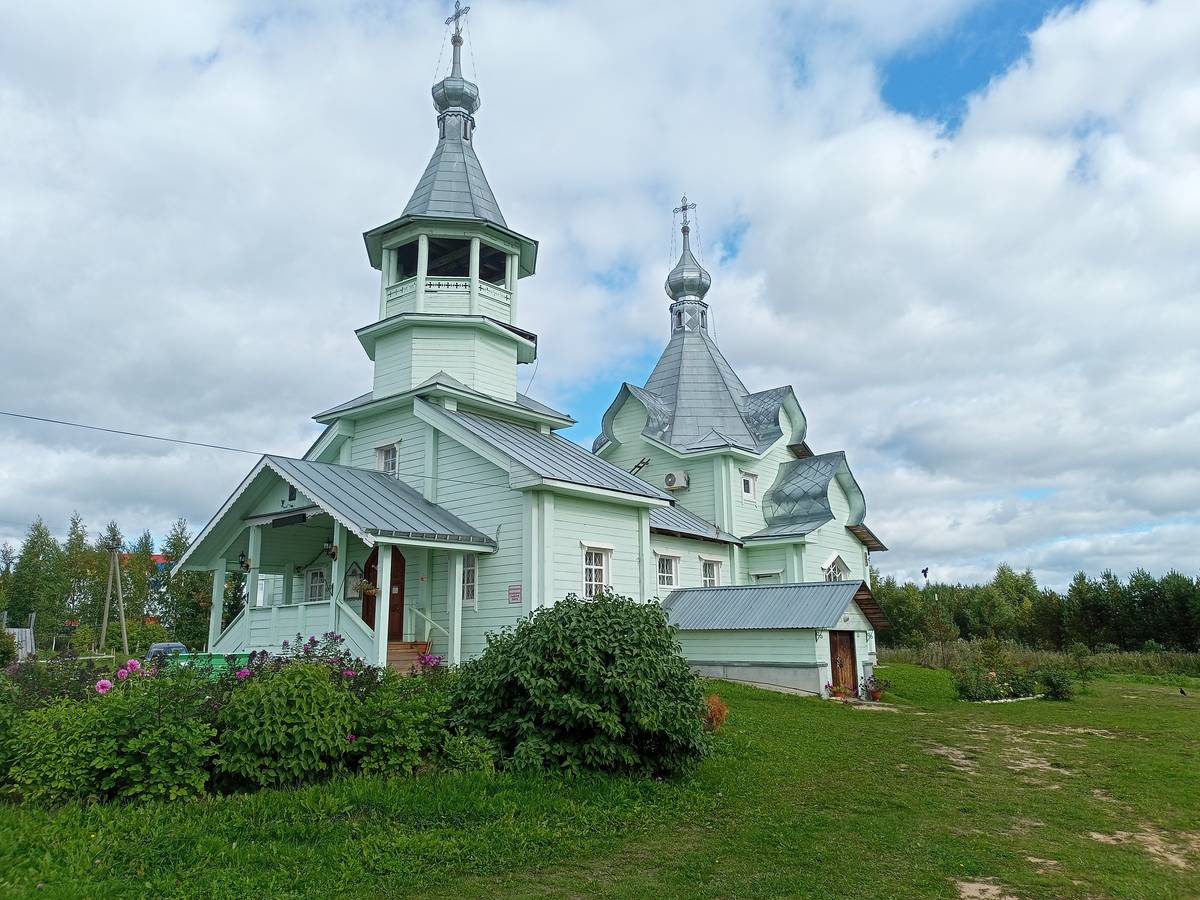 Церковь Агапита Маркушевского, Нюксеница (Нюксенский район, Вологодская область). фасады