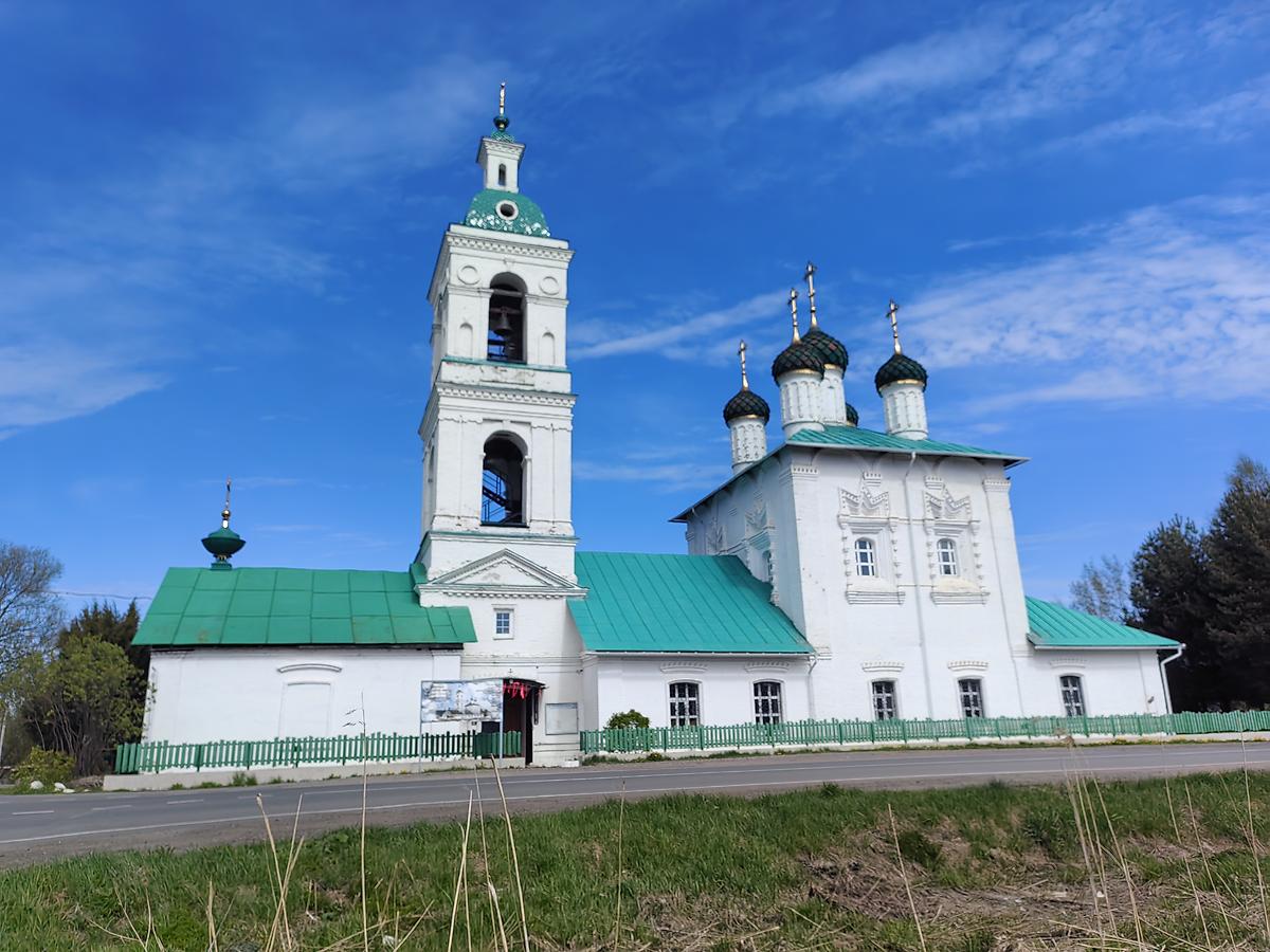 фасады. Церковь Казанской иконы Божией Матери, Сарафоново (Ярославский район, Ярославская область)