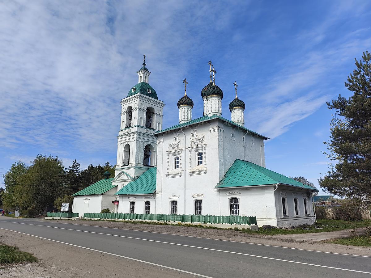 фасады. Церковь Казанской иконы Божией Матери, Сарафоново (Ярославский район, Ярославская область)