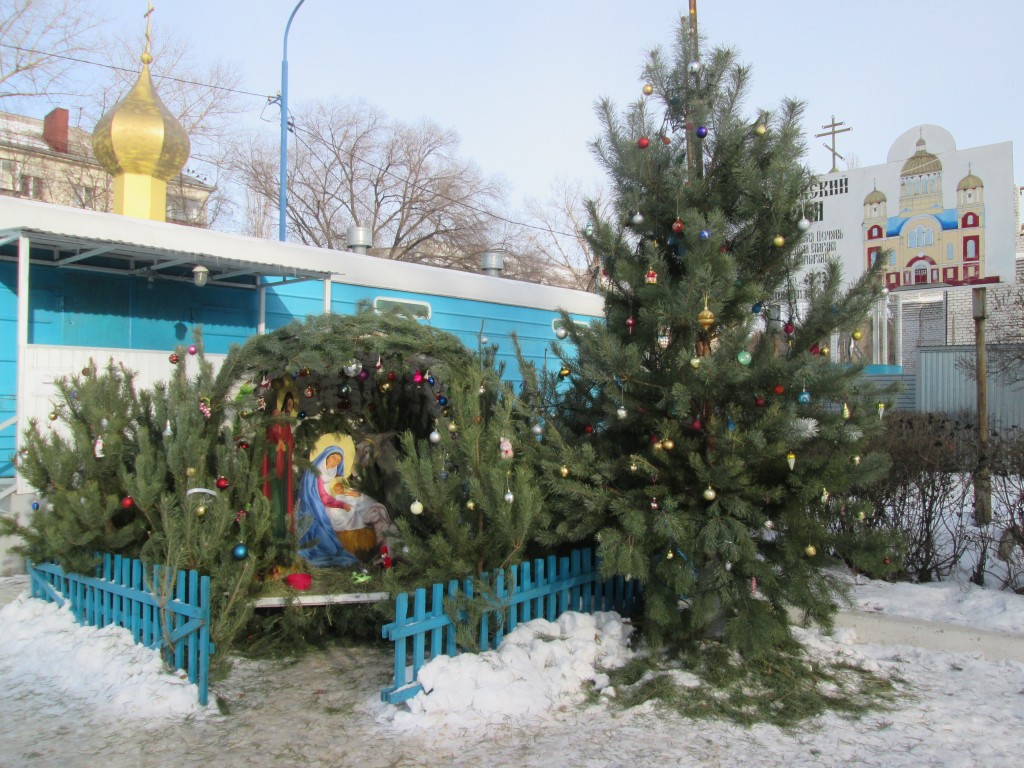 Церковь Покрова Пресвятой Богородицы в Новолипецке (временная), Липецк (Липецк, город, Липецкая область). фасады