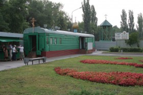 Липецк. Церковь Покрова Пресвятой Богородицы в Новолипецке (временная)