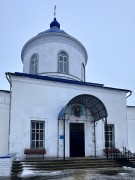 Церковь Космы и Дамиана, Основной вход в церковь, паперть <br>, Казинка, Грязинский район, Липецкая область