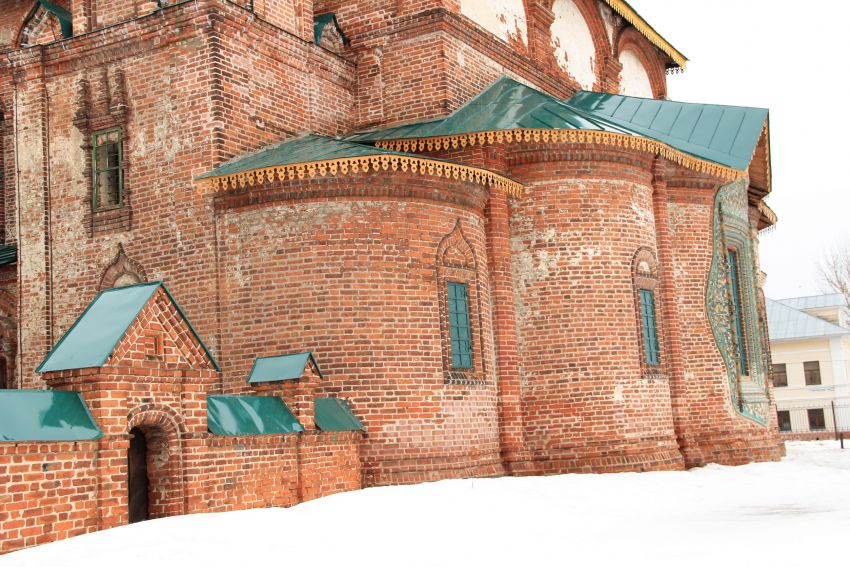 Ярославль. Церковь Иоанна Златоуста в Коровниках. архитектурные детали