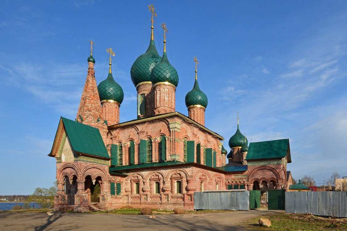 Ярославль. Церковь Иоанна Златоуста в Коровниках. фасады, Вид с северо-запада
