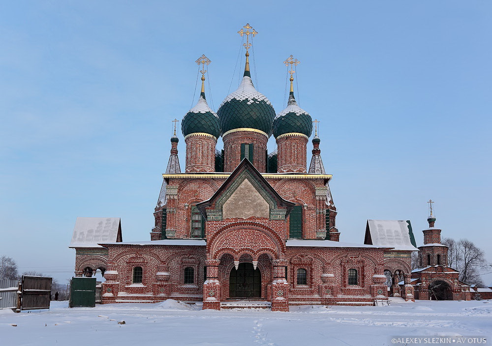 Ярославль. Церковь Иоанна Златоуста в Коровниках. фасады