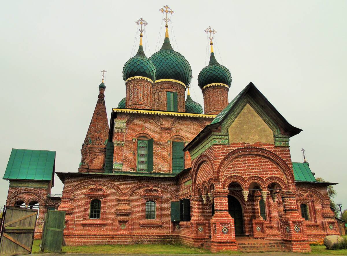 Церковь Иоанна Златоуста в Коровниках, Ярославль (Ярославль, город, Ярославская область). фасады