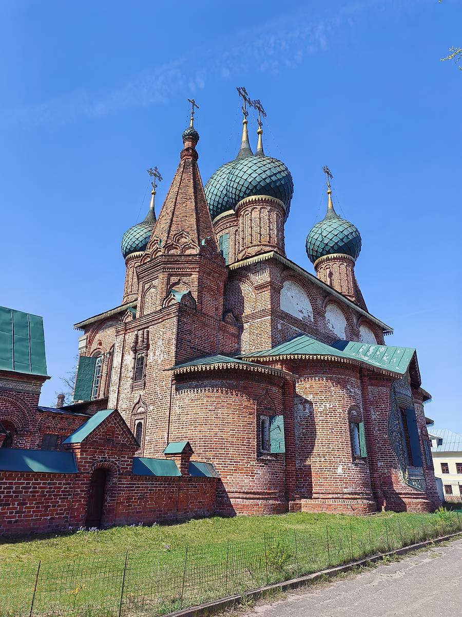фасады. Церковь Иоанна Златоуста в Коровниках, Ярославль (Ярославль, город, Ярославская область)