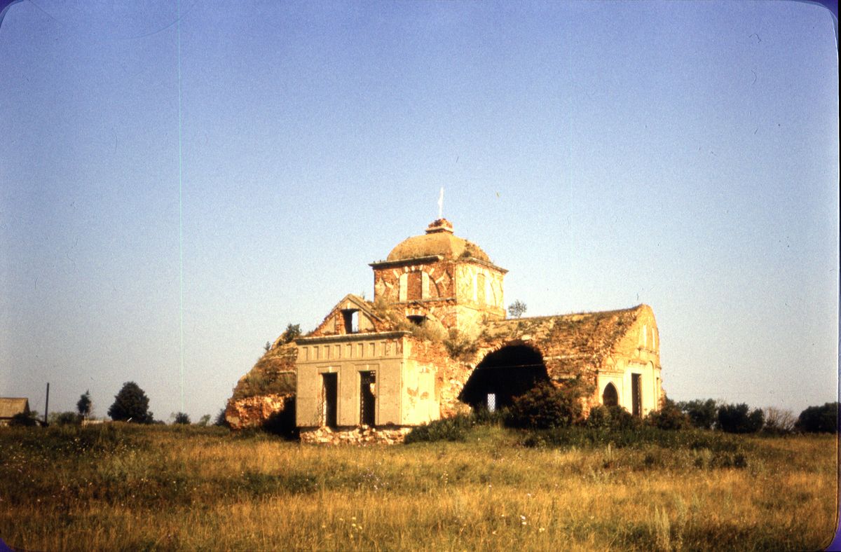 документальные фотографии. Церковь Покрова Пресвятой Богородицы, Симаково (Новомосковский район, Тульская область)
