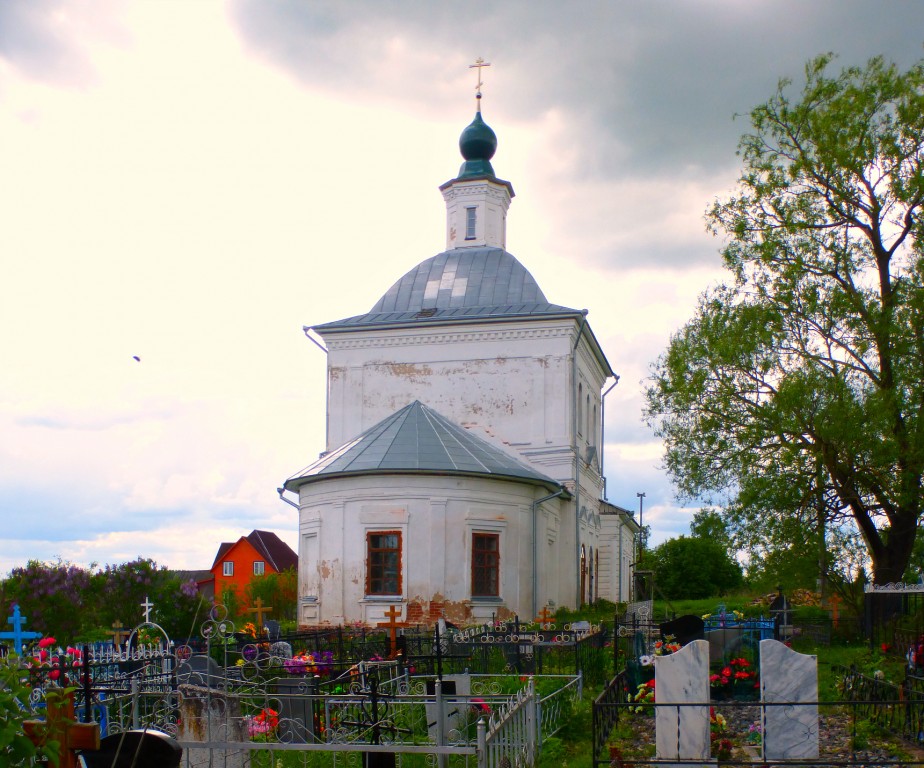 Романово-на-Рокше. Церковь Воздвижения Креста Господня. фасады