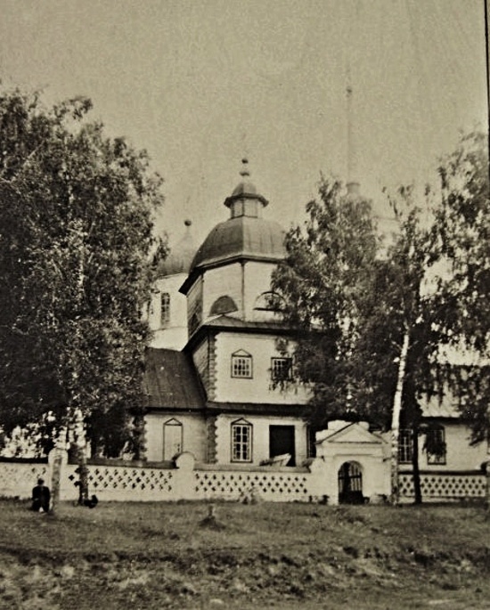 Церковь Казанской иконы Божией Матери, Гремячево (Кулебакский район, Нижегородская область). архивная фотография, Фото 1947 г. (Целиков А.). ГКМФ. ГНИМА им Щусева
