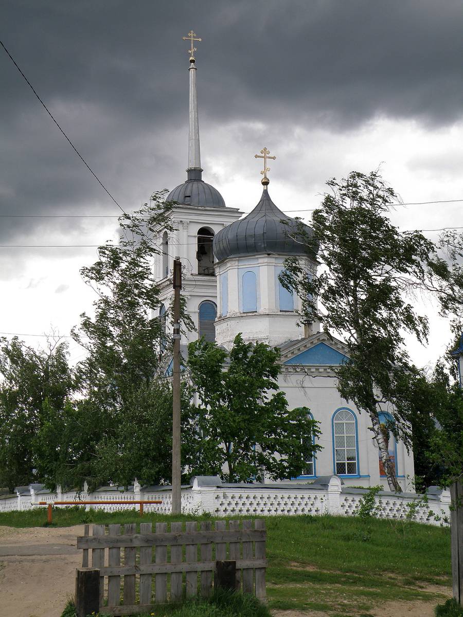 Церковь Николая Чудотворца., фасады. Церковь Казанской иконы Божией Матери, Гремячево (Кулебакский район, Нижегородская область)