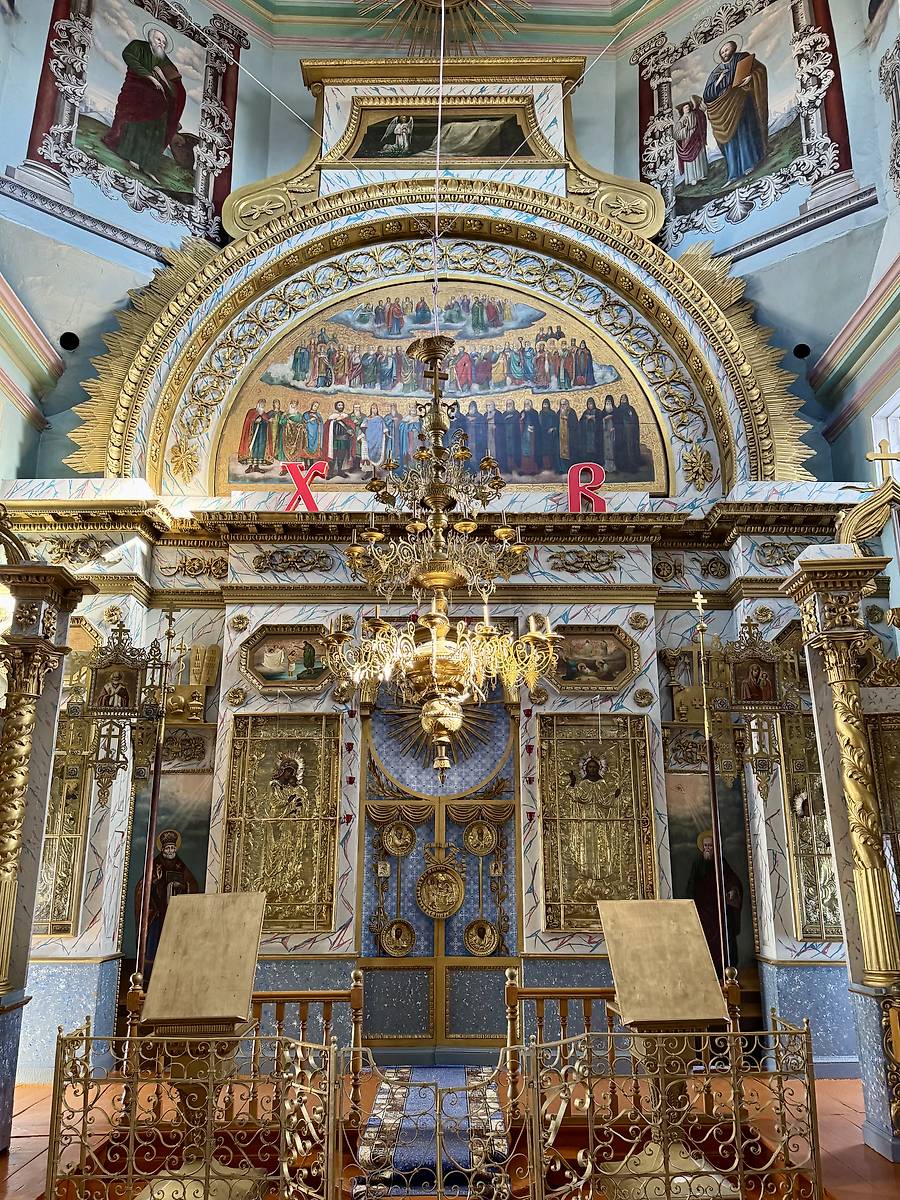 Иконостас, интерьер и убранство. Церковь Казанской иконы Божией Матери, Гремячево (Кулебакский район, Нижегородская область)