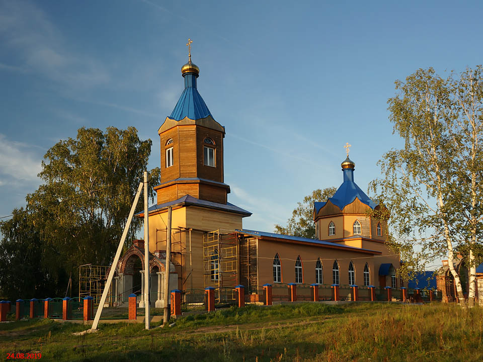 Церковь Троицы Живоначальной (новая), Полдеревка (Выкса, ГО, Нижегородская область). фасады