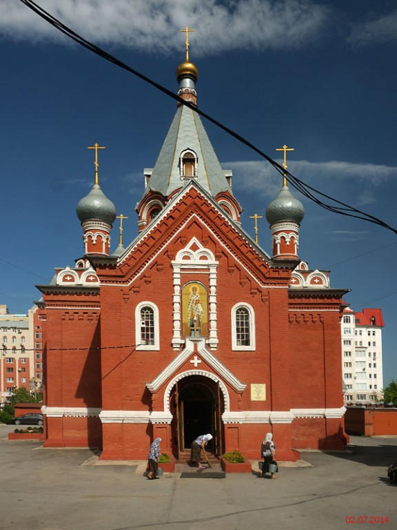 Липецк. Церковь Николая Чудотворца. фасады