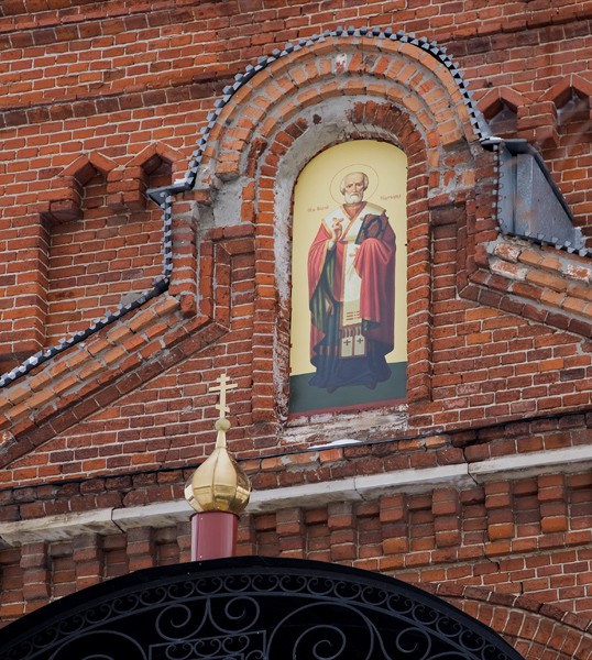 Грязи. Церковь Николая Чудотворца. архитектурные детали