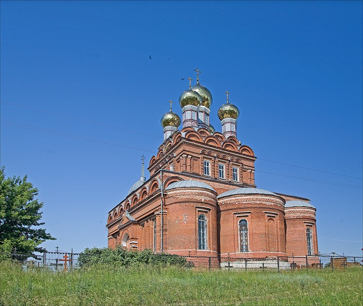 Грязи. Церковь Николая Чудотворца. фасады