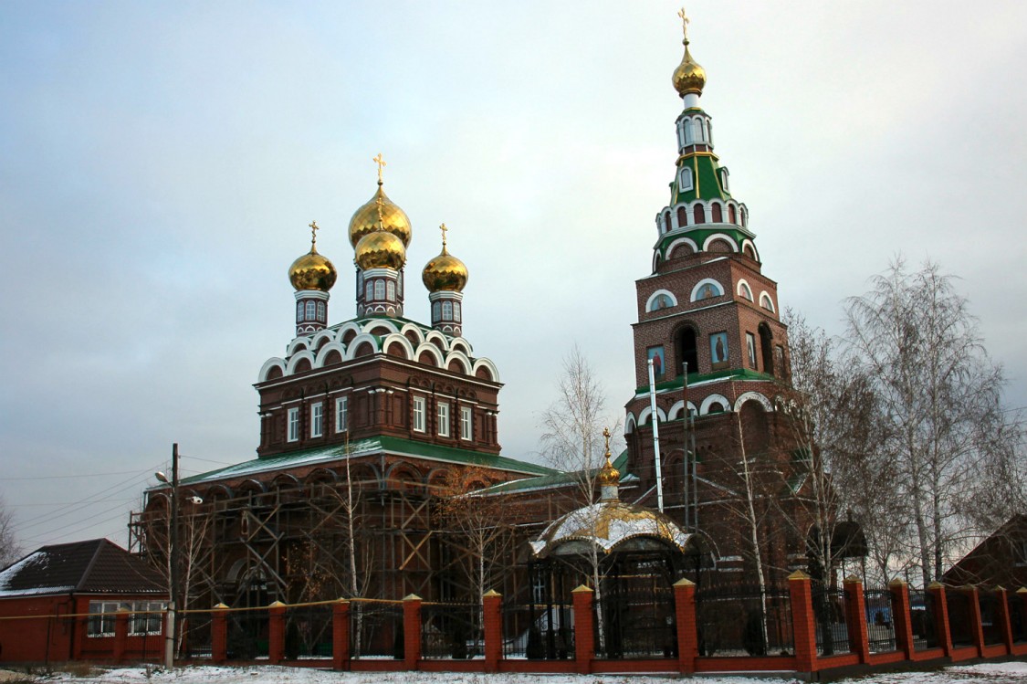Грязи. Церковь Николая Чудотворца. фасады, вид с северо-запада