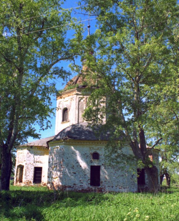 Церковь Сошествия Святого Духа, Спасское (Собинский район, Владимирская область). фасады, восточный фасад