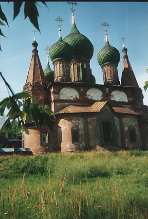 Ярославль. Церковь Иоанна Златоуста в Коровниках. фасады, 		      