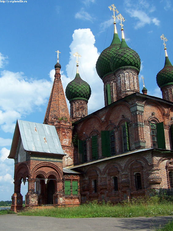 Церковь Иоанна Златоуста в Коровниках, Ярославль (Ярославль, город, Ярославская область). фасады
