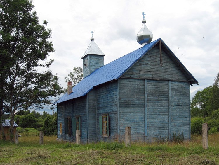 Моленная Покрова Пресвятой Богородицы, Рубенишки (Аугшдаугавский край, Латвия). фасады, Вид с востока