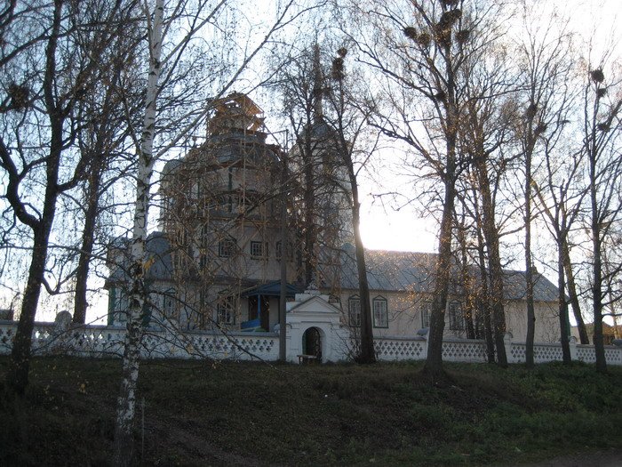 Гремячево. Церковь Николая Чудотворца. фасады
