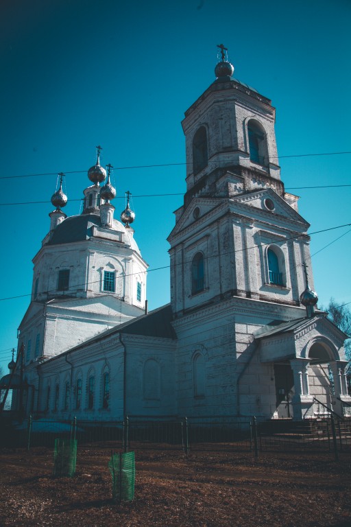 Сицкое. Церковь Спаса Преображения. фасады