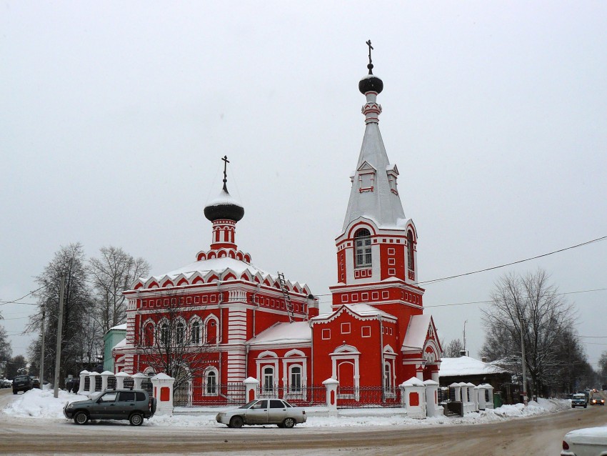 Семёнов. Церковь Николая Чудотворца. фасады
