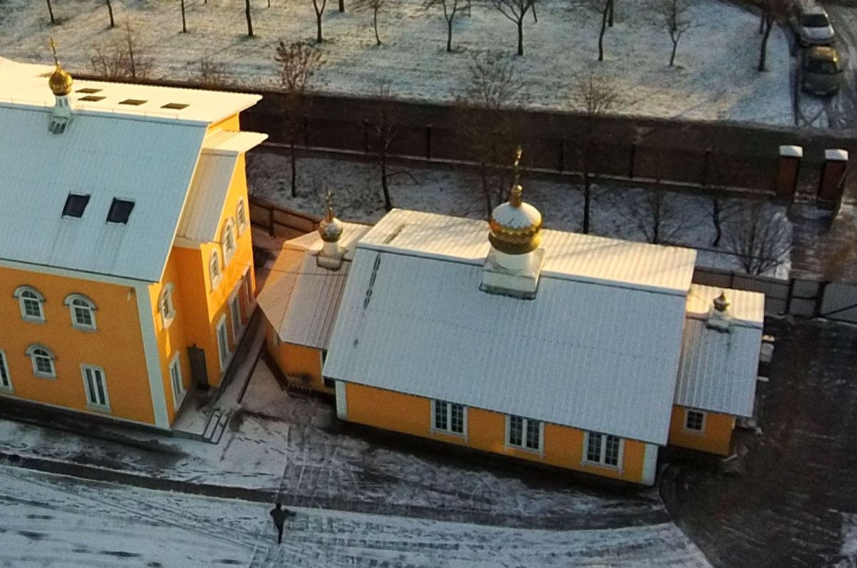 Церковь Покрова Пресвятой Богородицы в парке Малиновка, Красногвардейский район (Санкт-Петербург, г. Санкт-Петербург). фасады