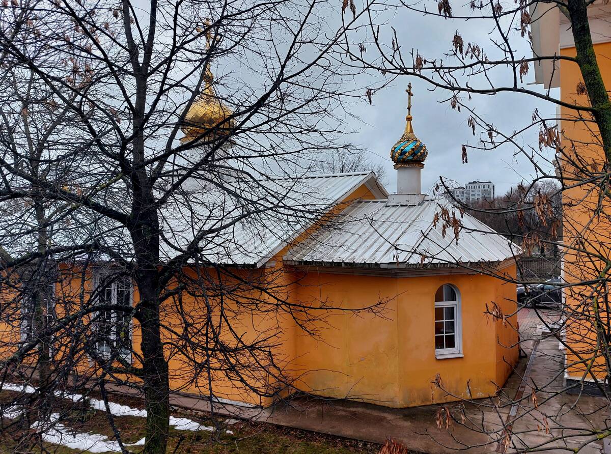 Церковь Покрова Пресвятой Богородицы в парке Малиновка, Красногвардейский район (Санкт-Петербург, г. Санкт-Петербург). архитектурные детали
