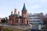 Церковь Иннокентия, епископа Иркутского (каменная), , Хабаровск, Хабаровск, город, Хабаровский край