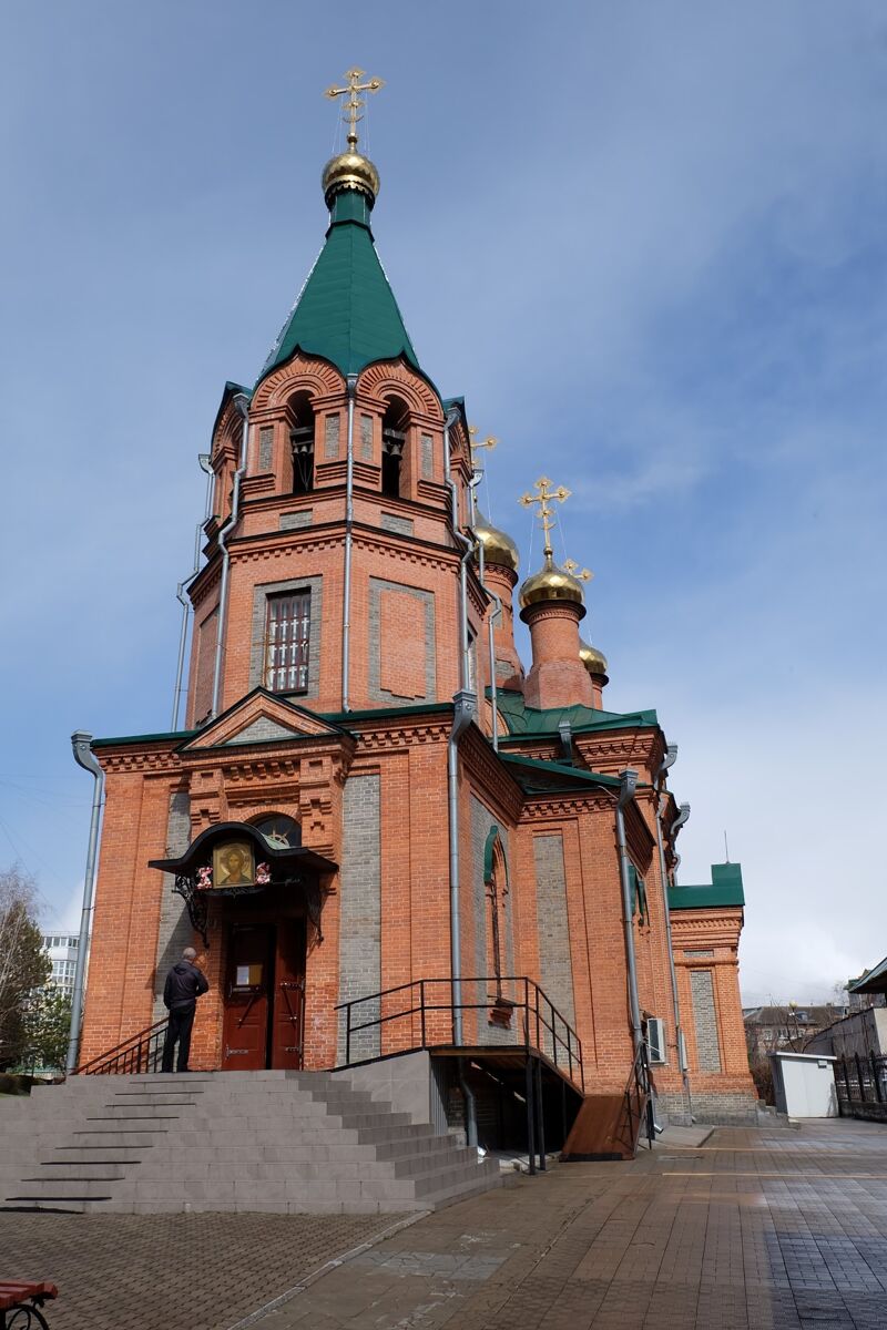 Церковь Иннокентия, епископа Иркутского (каменная), Хабаровск (Хабаровск, город, Хабаровский край). фасады
