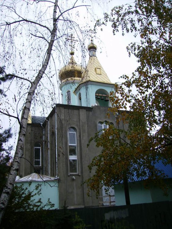 Церковь Казанской иконы Божией Матери, Краснодар (Краснодар, город, Краснодарский край). общий вид в ландшафте