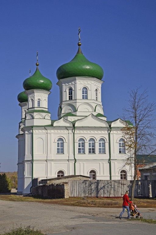 Троекурово. Троекуровский Дмитриевский Иларионовский женский монастырь. Церковь Илии Пророка. фасады