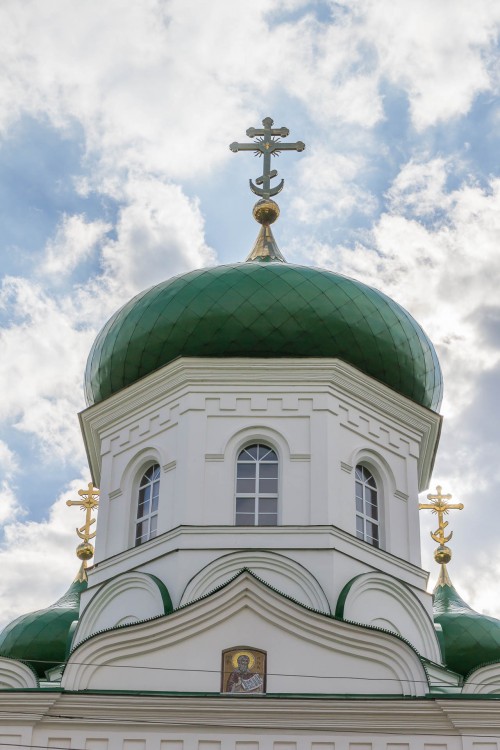 Троекурово. Троекуровский Дмитриевский Иларионовский женский монастырь. Церковь Илии Пророка. архитектурные детали