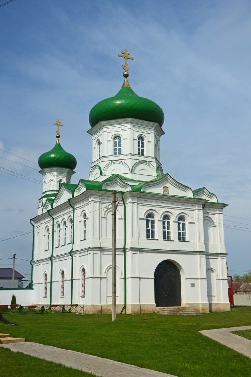 Троекуровский Дмитриевский Иларионовский женский монастырь. Церковь Илии Пророка, Троекурово (Лебедянский район, Липецкая область). фасады