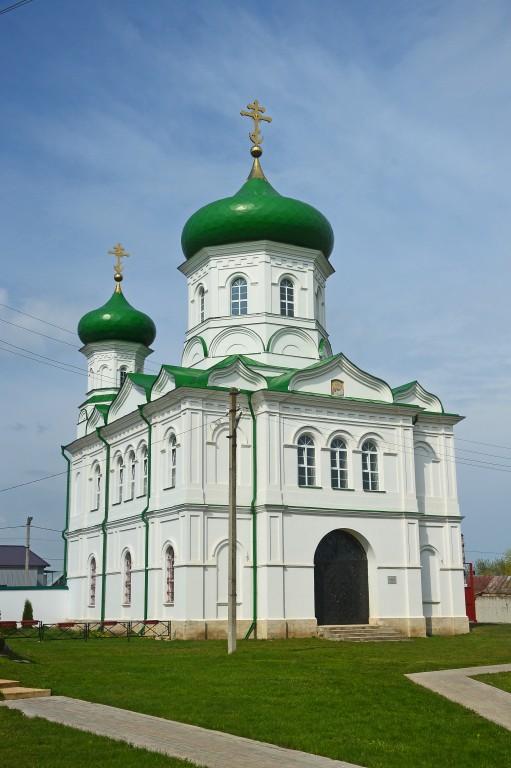 Троекурово. Троекуровский Дмитриевский Иларионовский женский монастырь. Церковь Илии Пророка. фасады