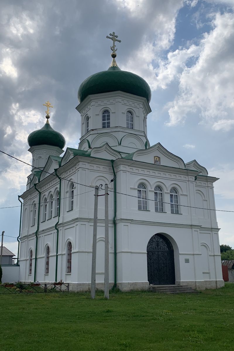 Троекуровский Дмитриевский Иларионовский женский монастырь. Церковь Илии Пророка, Троекурово (Лебедянский район, Липецкая область). фасады