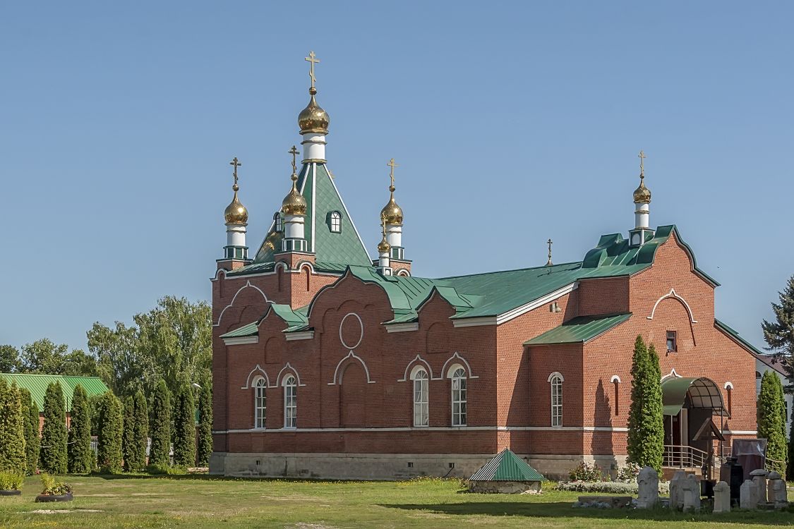 Троекуровский Дмитриевский Иларионовский женский монастырь. Церковь Михаила Архангела, Троекурово (Лебедянский район, Липецкая область). фасады