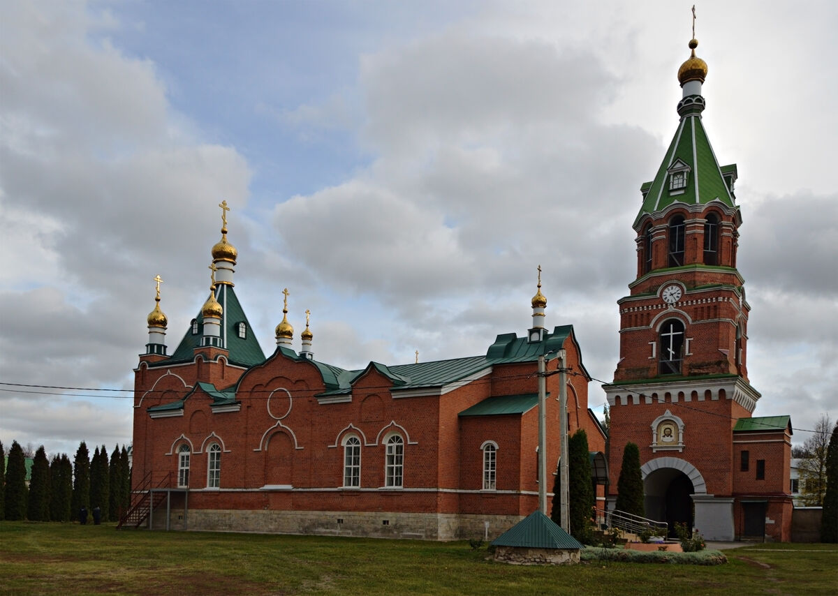 Троекуровский Дмитриевский Иларионовский женский монастырь. Церковь Михаила Архангела, Троекурово (Лебедянский район, Липецкая область). фасады