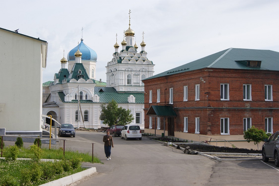 Троицкий женский монастырь, Пенза (Пенза, город, Пензенская область). общий вид в ландшафте
