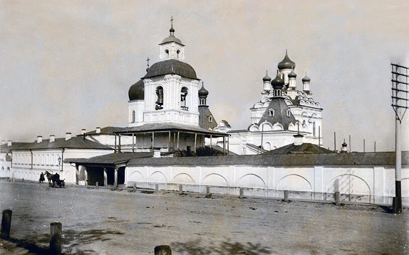 Пенза. Троицкий женский монастырь. архивная фотография, Вид с северо-востока
