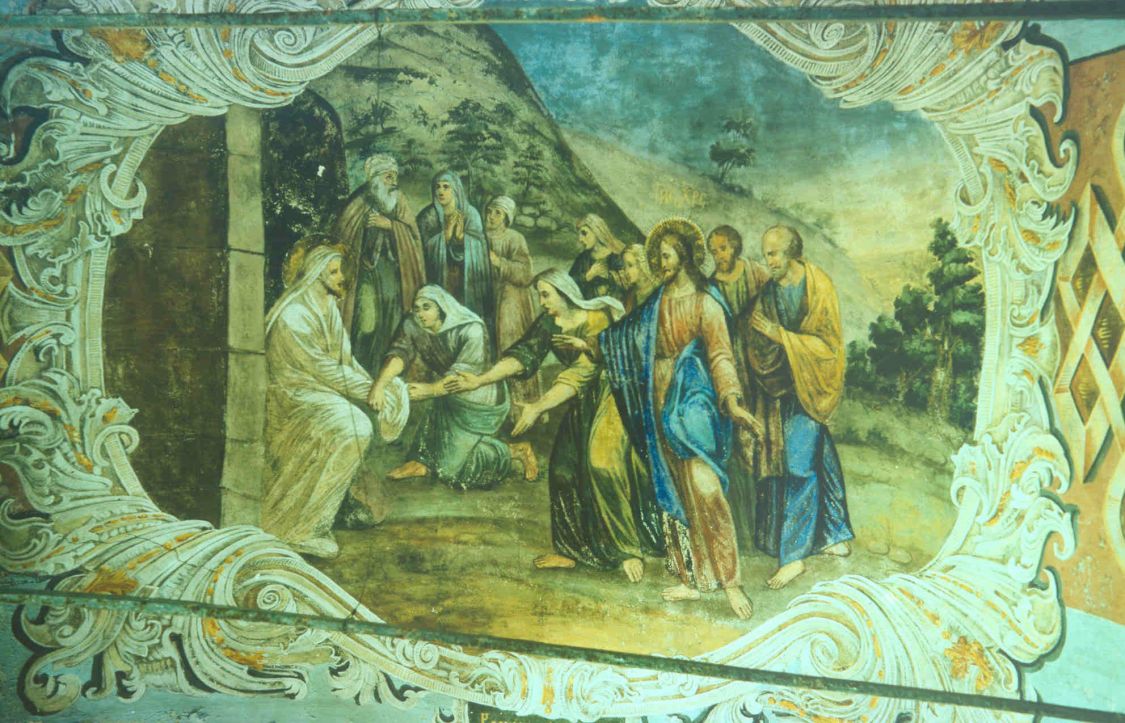 Церковь Воскресения Христова, Бурмакино, село (Некрасовский район, Ярославская область). интерьер и убранство, 1996