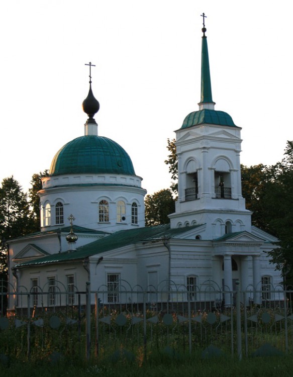 Городец. Церковь Покрова Пресвятой Богородицы. фасады