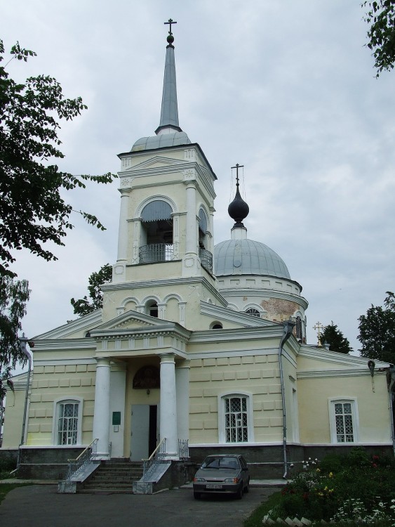 Городец. Церковь Покрова Пресвятой Богородицы. фасады