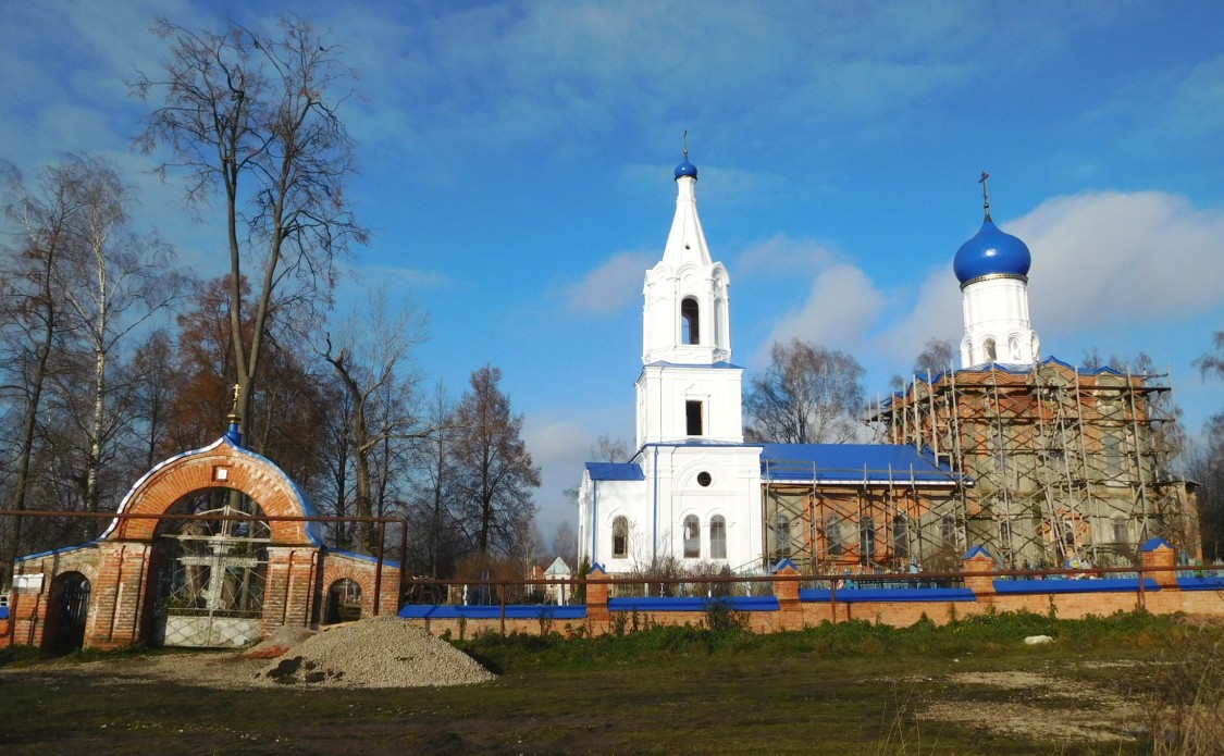 Воронино. Церковь Казанской иконы Божией Матери. фасады
